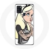 Maniacase Etui voor Samsung Galaxy A21S Alice prinsessentattoo