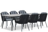 Santika Furniture Santika Tendenza/Vienna 240 cm dining tuinset 7-delig