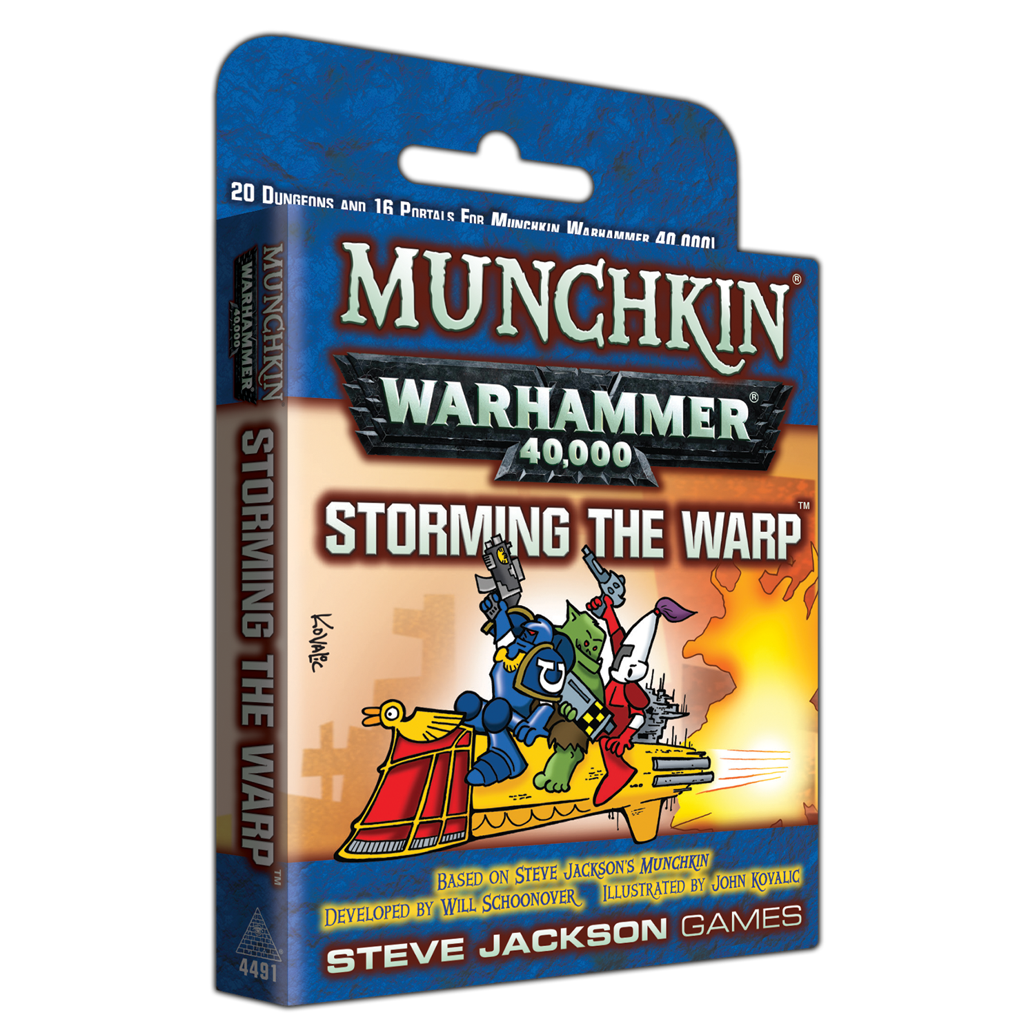 Steve Jackson Games Munchkin Warhammer 40K - Storming the Warp