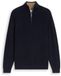 Tom Tailor Troyer pull en tricot en coton - Taille S - bleu capitaine ciel