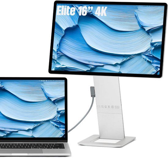 SOTSU® FlipAction Elite 16 inch Portable Monitor 4K UHD