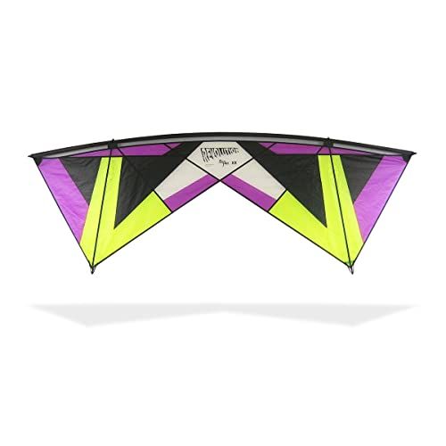 Revolution Kites Revolution Reflex XX lime-purple - 4 lijns stuntvlieger - 2022