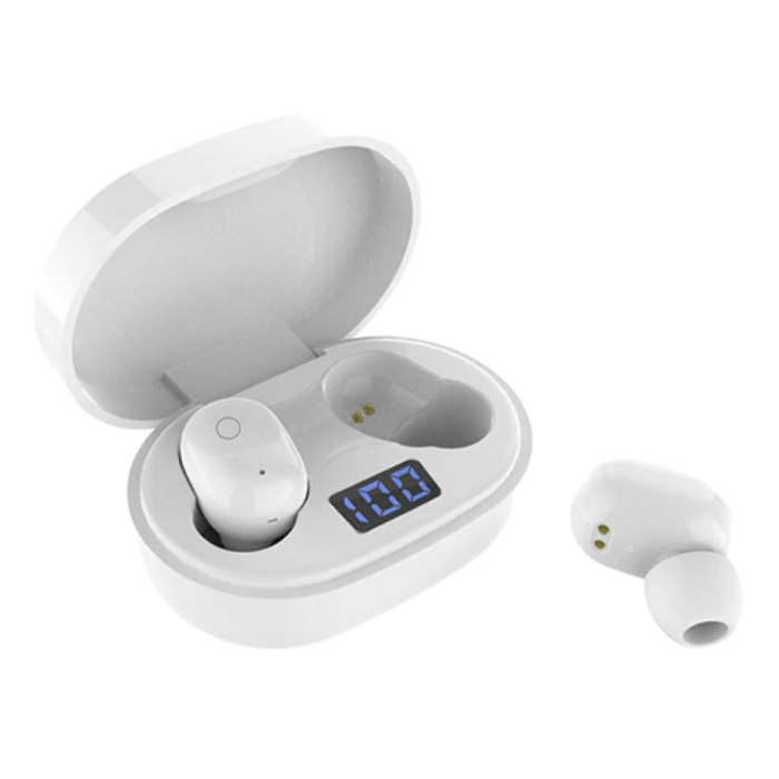 Stuff Certified A6S Plus Draadloze Oortjes - Touch Control Oordopjes TWS Bluetooth 5 0 Earphones Earbuds Oortelefoon Wit