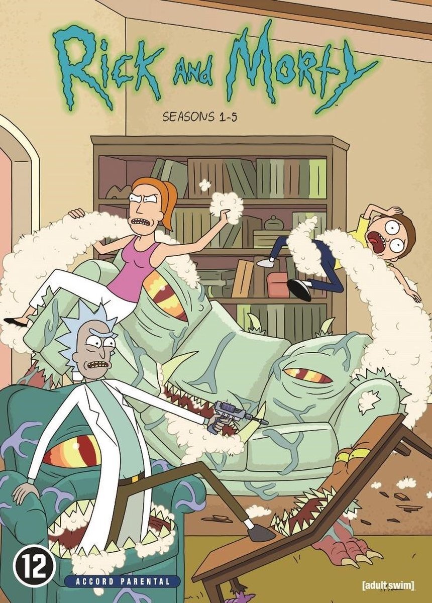 Warner Home Video Rick and Morty Seizoen 1 - 5 (DVD)