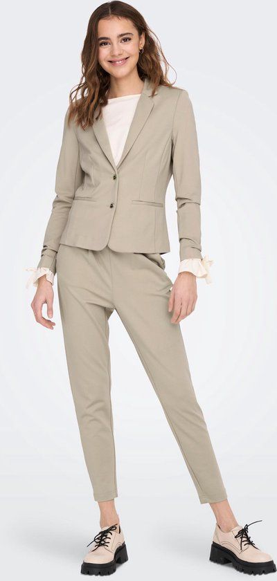 ONLY ONLPOPTRASH LIFE EASY COL PANT PNT NOOS Women's Trousers - Size W32 X L32 - Beige