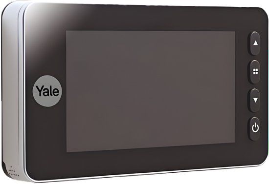 Yale Digitale Deurspion - DDV5800 - Zwart/Zilver - Met Opnamefunctie en Bewegingssensor