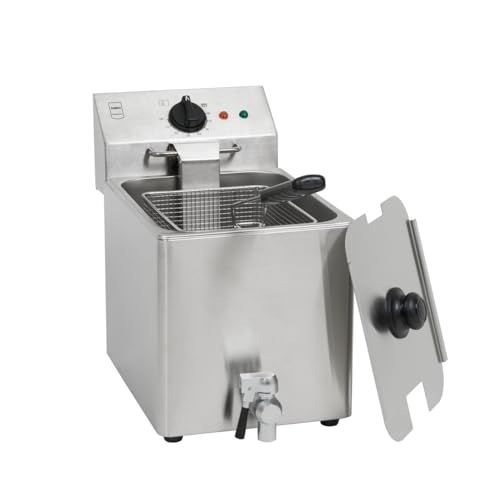 METRO Friteuse - GDF3008 - 8 Liter - RVS - 3250 W - Zilver