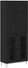 vidaXL Meuble haut Chêne noir 69,5 x 34 x 180 cm