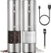 Shenzhen Haorui Industrial Technology Co., Ltd. Set de moulins à poivre et à sel électriques - Acier inoxydable - Rechargeable et réglable - Gadget de cuisine