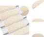 vidaXL Trapmatten zelfklevend sisal-look, 15 stuks, 56x17x3 cm, Berber