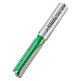 Trend Craftpro Rechte Twee Groef Frees, 1/4 Inch Schacht, 6Mm Snijdiameter & 25Mm Snijlengte, Hardmetalen Punt (Tct), C005Ax1/4Tc