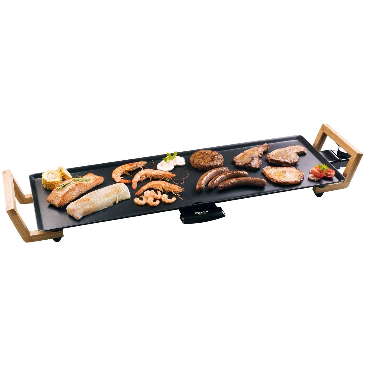Bestron Teppanyaki Grill - 1800W - Black - Table Top
