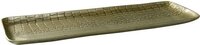 PTMD Chiva Rechthoek Plateau - Aluminium - Champagne - 60 x 19 x 4 cm