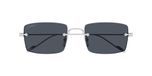 Cartier Ct0367s Lunettes de soleil homme doré noir 54mm