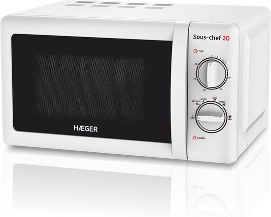 Haeger Sous-chef 20 - Magnetron - 20 L - 700 W - Wit