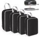 Unyqoos® Cubes de compression peu encombrants pour des voyages organisés et faciles
