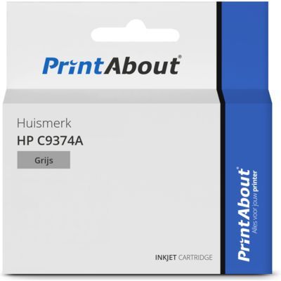 Huismerk HP C9374A - Inktcartridge - Grijs