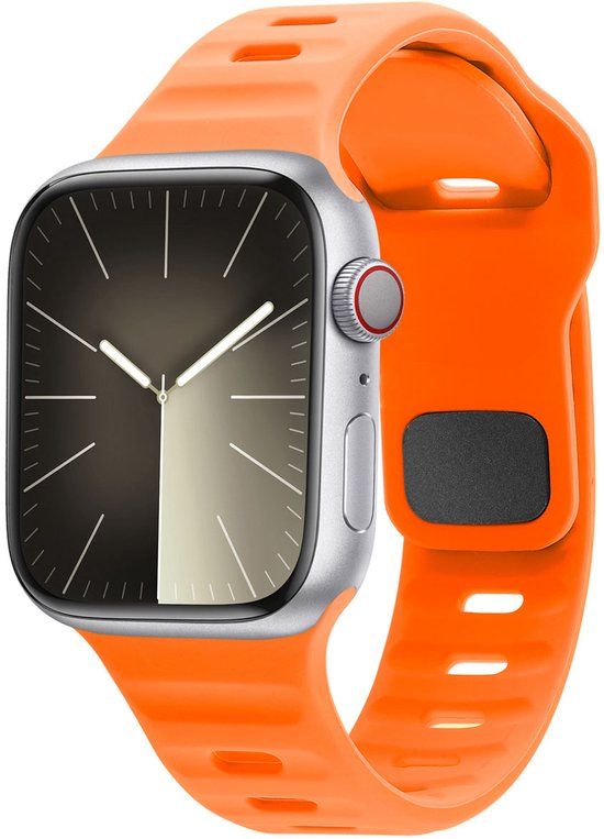 imoshion Active Sport siliconen bandje - Geschikt voor Apple Watch 38/40/41/42 mm - Oranje