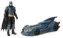 Batmobile Batmobile voiture de jeu avec figurine d'action Batman - Figurine de 30 cm - 11 points d'articulation - Pour enfants