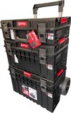 Qbrick System ONE 2.0 Technik Set Nr. 1 Gereedschapswagen Set + ONE 200 2.0 Technik + ONE 350 2.0 Technik + ONE Cart 2.0 IP66 105,4 l 640 x 440 x 900 mm