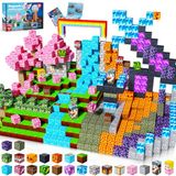 GraceDuck Magnetische Bouwstenen - 150 Delig Magnetische Blokken - Mystiek Boskasteel - Educatief Montessori-Speelgoed 3+ - Pasen & Verjaardagscadeau - STEM Bouwset voor Jongens en Meisjes