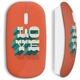 Maniacase Liefde 3D Oranje Draadloze Muis