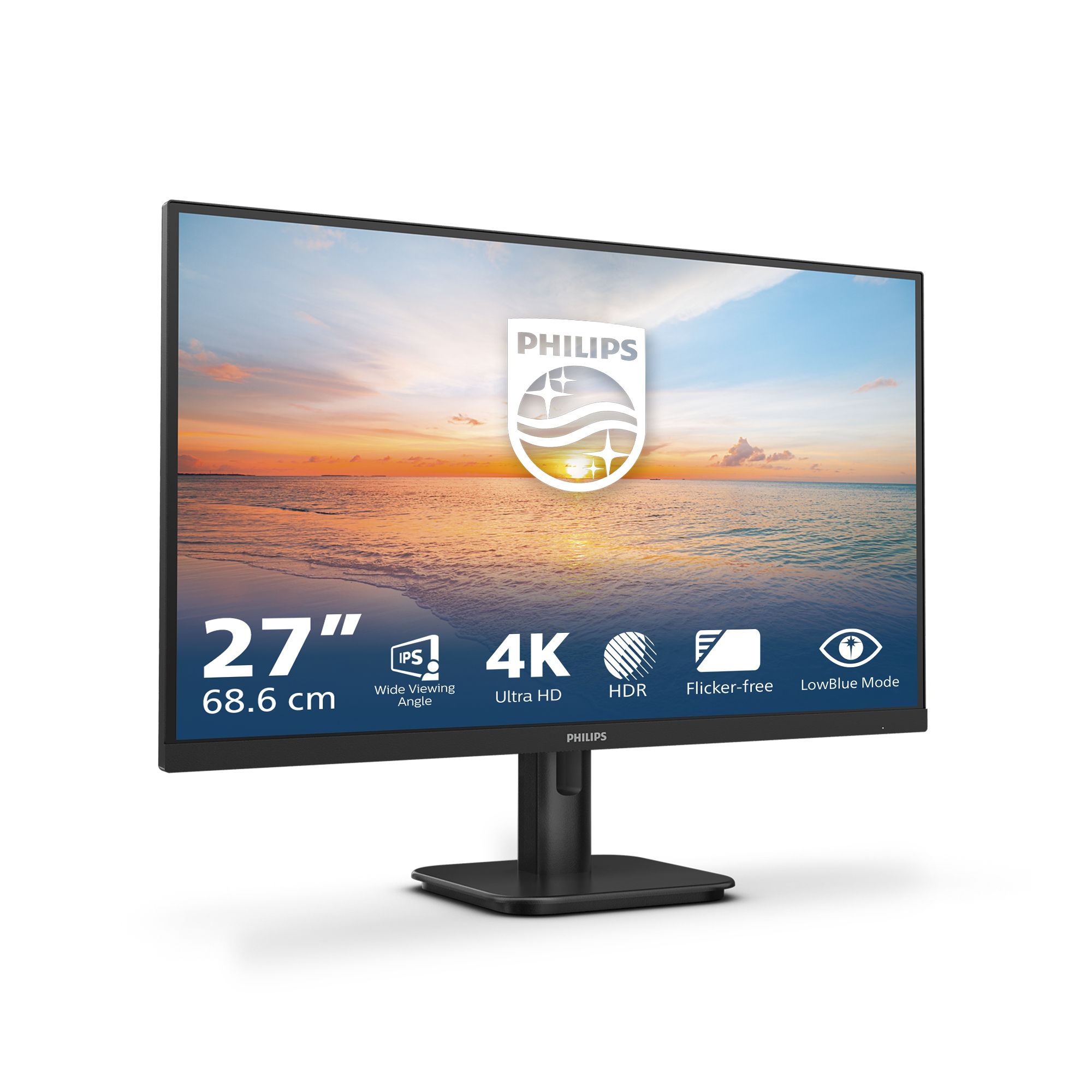Philips 27E1N1800A/00 27" 4K UHD LED Monitor - 3840 x 2160, IPS, HDR, HDMI