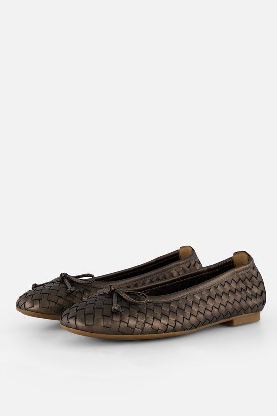 Gabor Instappers Metallic bruin