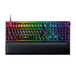 Razer Huntsman V2 - Clavier de jeu optique avec latence d'entrée quasi nulle - Touches PBT doubles - Mousse d'amortissement sonore - Switch violet clicky - Disposition nordique