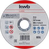 KWB Snijschijf 711812, 125x1,0 mm