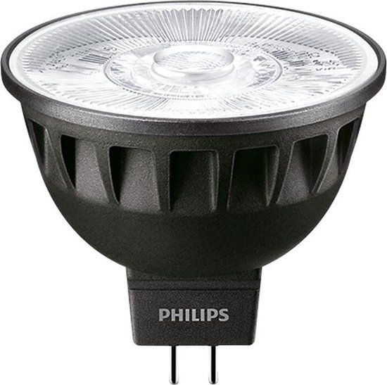 Philips MASTER LED ExpertColor GU5.3 MR16 - 6.5W - 4000K - Koel Wit - Dimbaar