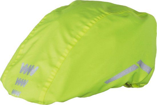 Wowow Helmovertrek - Fluo hoes helm - geel - L - Fietsen - Unisex