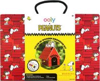 Ooly Ooly x Peanuts D.I.Y. Snoopy Houten Vogelhuisje + 5 Acrylverfstiften