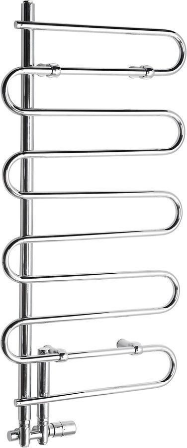 Sapho Carisma handdoekradiator - 50x100 cm - chroom - 210W