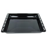 vhbw Plaque de cuisson de rechange pour four Teka Z1232X0, Z1232X3, Z1432X3, HZ332070 - 46,5 x 37 x 6 cm - Revêtement anti-adhésif - Noir