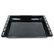 vhbw Plaque de cuisson de rechange pour four Teka Z1232X0, Z1232X3, Z1432X3, HZ332070 - 46,5 x 37 x 6 cm - Revêtement anti-adhésif - Noir