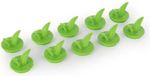 Klarstein GrowIt accessoireset - Reserve, 10 lichtbeschermkappen voor kamerkas, geschikt GrowIt Smart Indoor Garden, groen