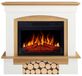 ArtiFlame Elektrische kachel Woodley AF23S, wit/natuurlijk eikenhout