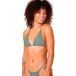 Cartel Copenhagen Triangle Bikini Top Rembourré Femmes Uluwatu