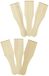 Cook Concept Gourmetspatels - 12x - hout - 14 x 4 cm - gourmetten - racletten - grillen
