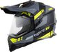 Rocc 500 Endurohelm - Zwart Mat/geel - XL