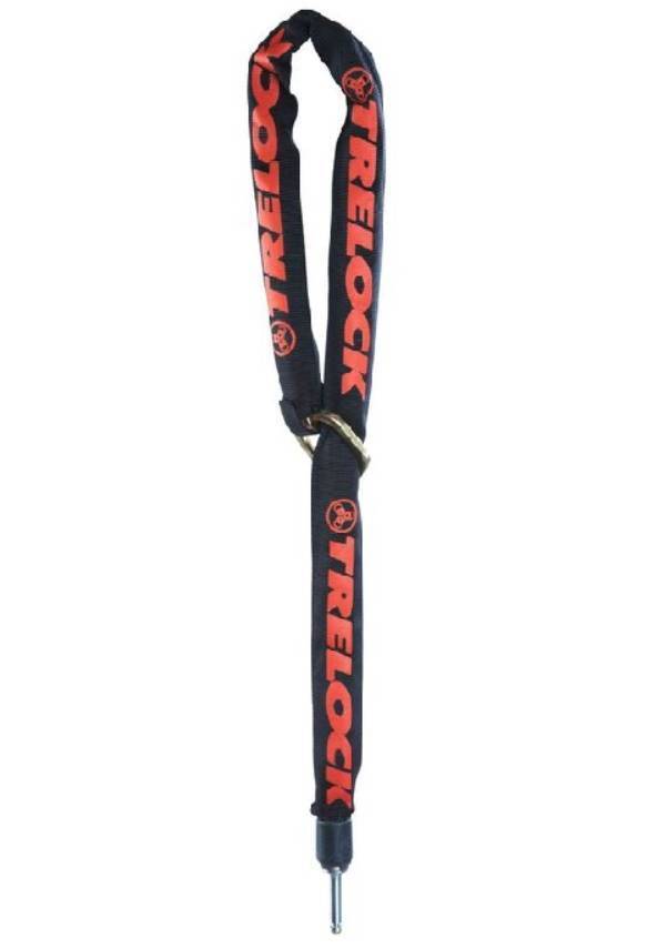 Trelock ZR Insteekketting 455 Zwart-rood - 100 cm