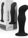 BLACK & SILVER Sean Premium Silicone Anal Plug Noir