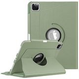 FINTIE Roterende hoes compatibel met iPad Pro 11 inch (2022/2021/2020/2018, 4e/3e/2e/1e generatie) - 360 graden draaibare standaardhoes met potloodhouder, automatisch wekken/slapen, saliegroen