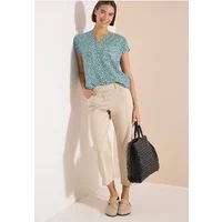 cecil Blouse met hangende schouder en print