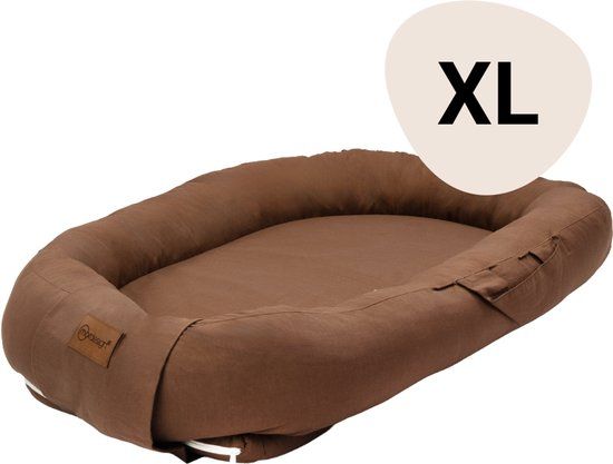 MorDesign Babynest XL Chocolate Brown