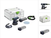 Festool ETS 125 REQ-Plus excentrische schuurmachine 250 W 125 mm (576069) + Systainer + Festool SB-Longlife RTS/DTS/ETS stofzak (201693)