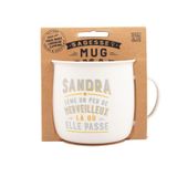 MUG NOMADE - Sandra gepersonaliseerde thee- en koffiemok - cadeau voor dames en heren