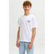 JACK & JONES JUNIOR T-shirt met backprint - wit