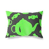 BonaMaison Neon Groen-Rook Decoratieve Kussensloop, Kussenhoezen Bank, Decoratieve Kussenhoesjes, Kussensloop; Sofa, Slaapkamer, Kantoor, Auto 45x60 Cm